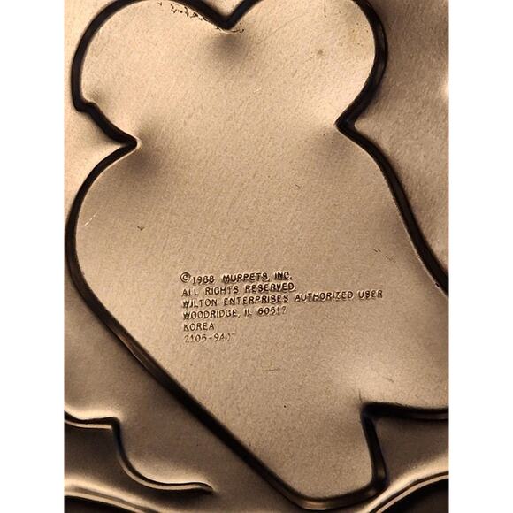 Wilton Happy Birthday Big Bird Cake Pan Vintage 1988 Sesame Street W/ Insert - Picture 3 of 5